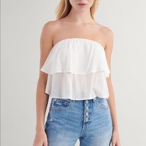 Garage Tiered tank top